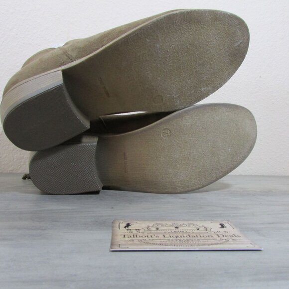 Journee Collection Women's 7.5 Livvy Side Split Ankle Booties Taupe - Picture 3 of 4